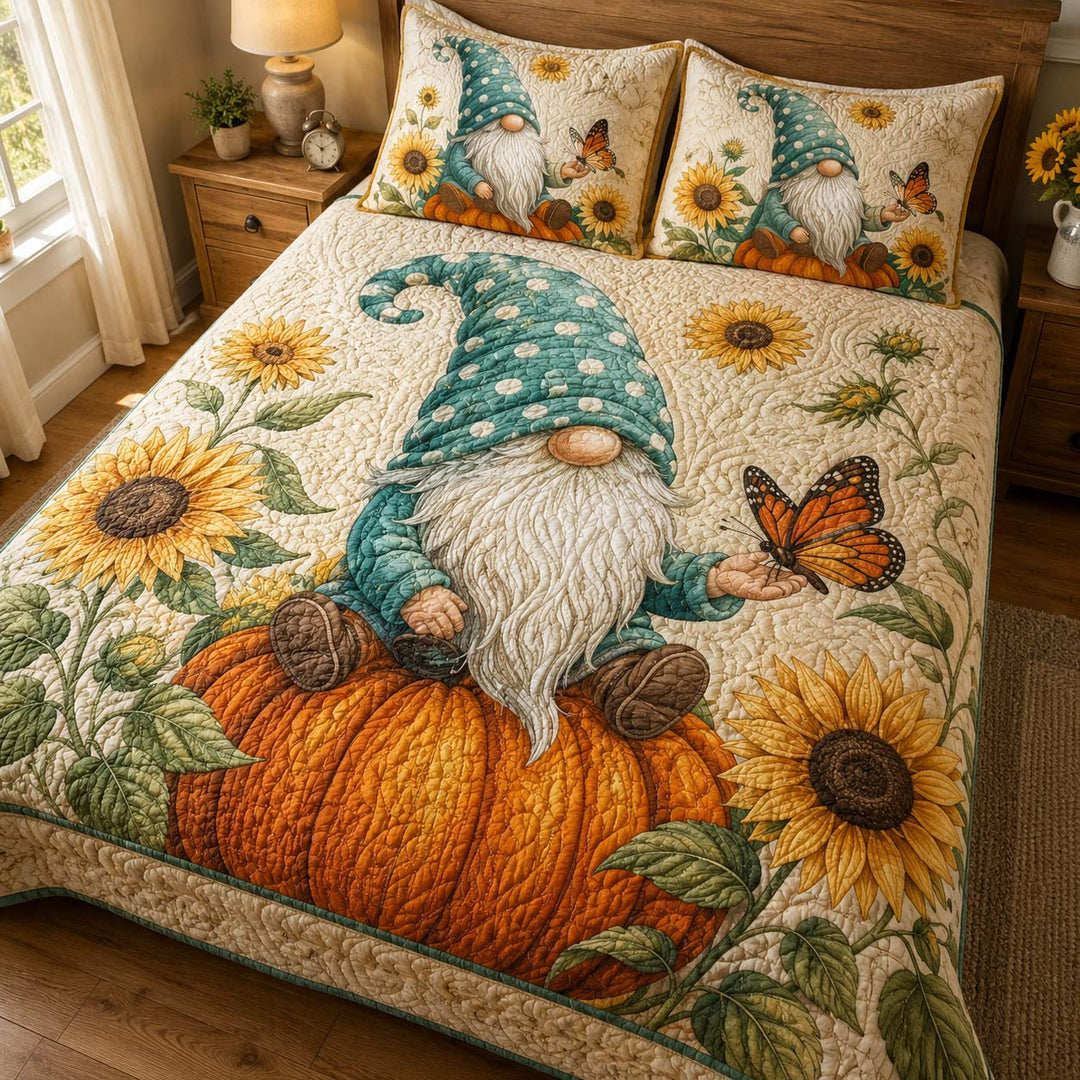Autumn Happy Moments Bamboo Quilt Bedding Set