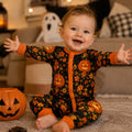 Autumn Pumpkin Bloom Bamboo Convertible Zippy