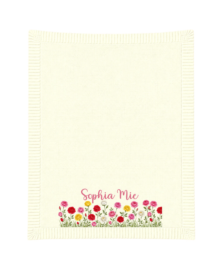 Floral Baby Baby Cotton Blanket
