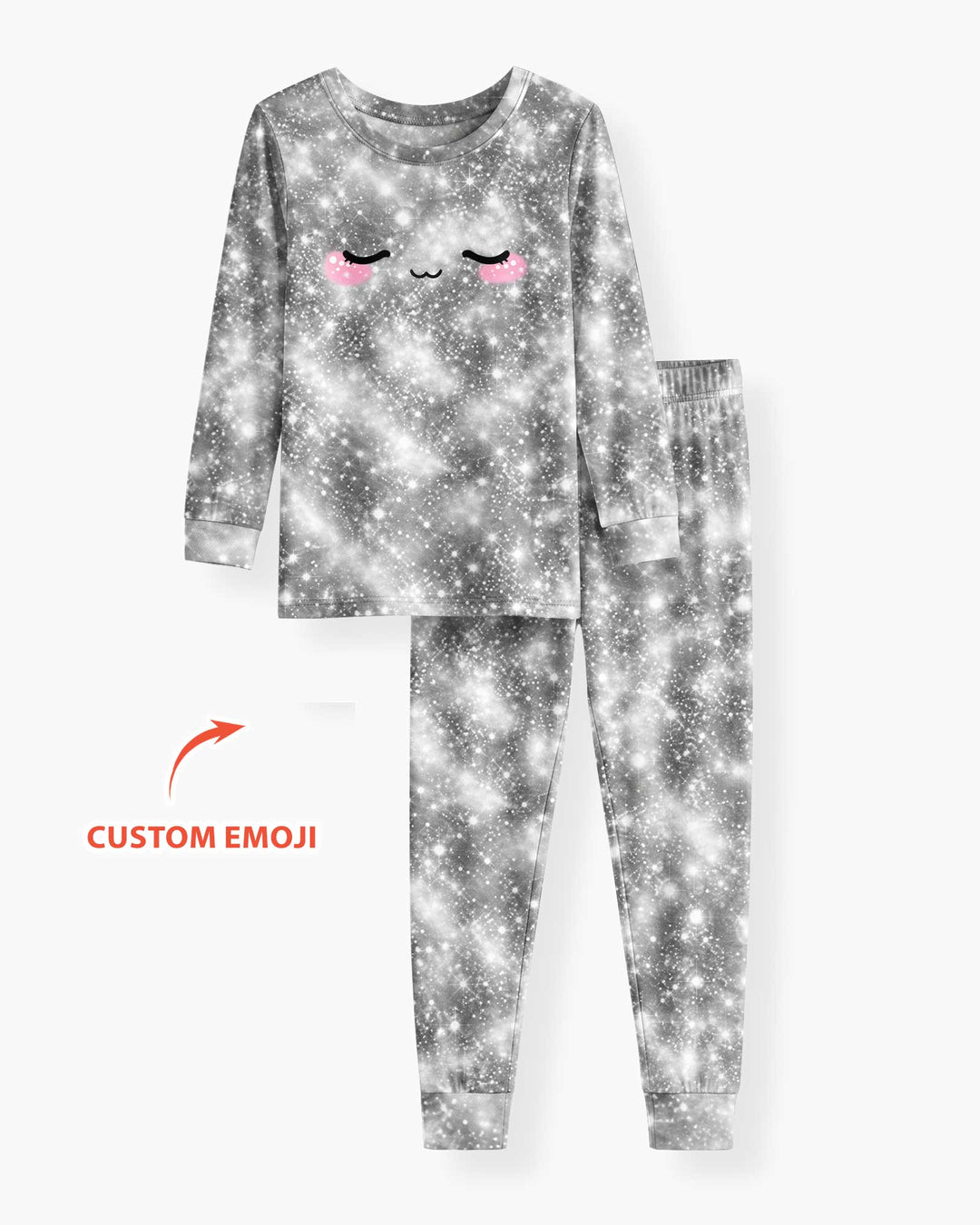 Cute Dumplings Emoji Gift For Squishy Hunter Bamboo Two Piece Long Sleeve Pajama Set