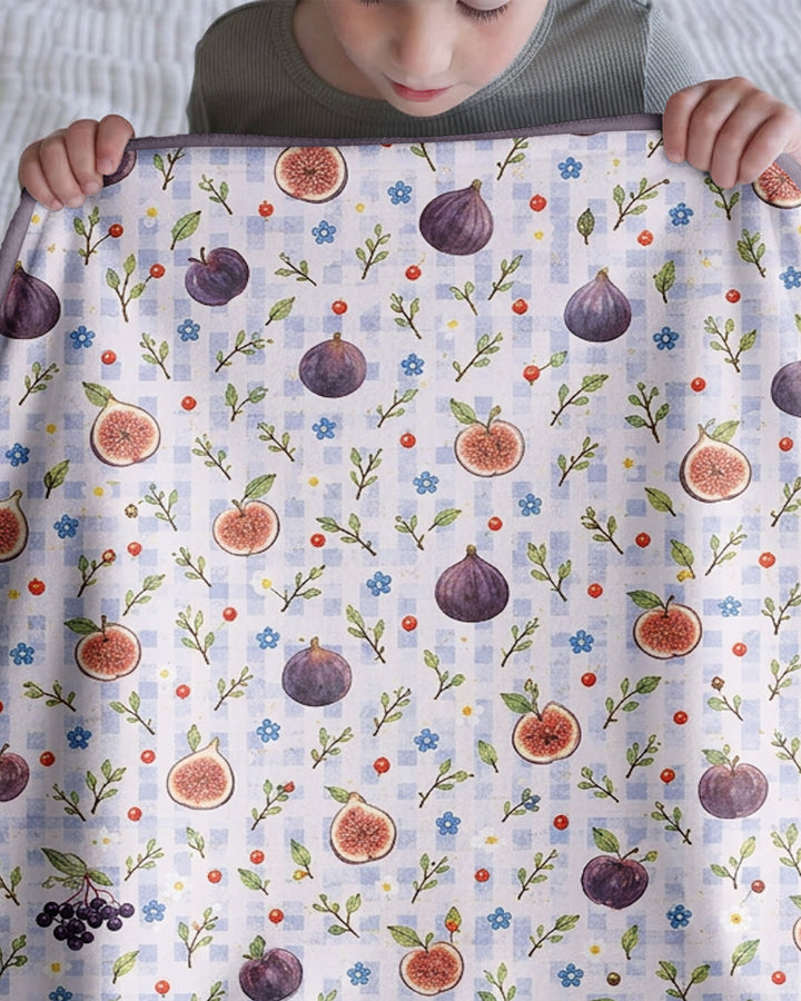 Cottage Sweet Fig Bamboo Blanket