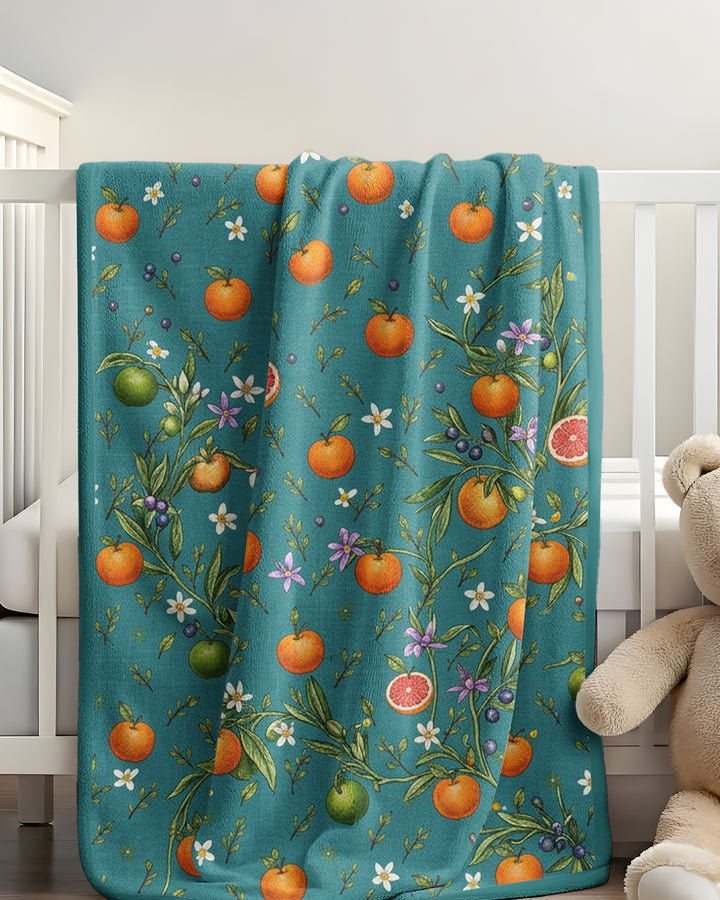 Fresh Citrus Breeze Bamboo Blanket