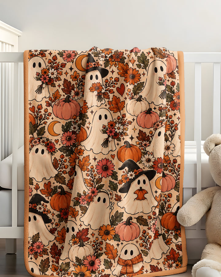 Guess Who Is A Romantic Ghost Bamboo Blanket