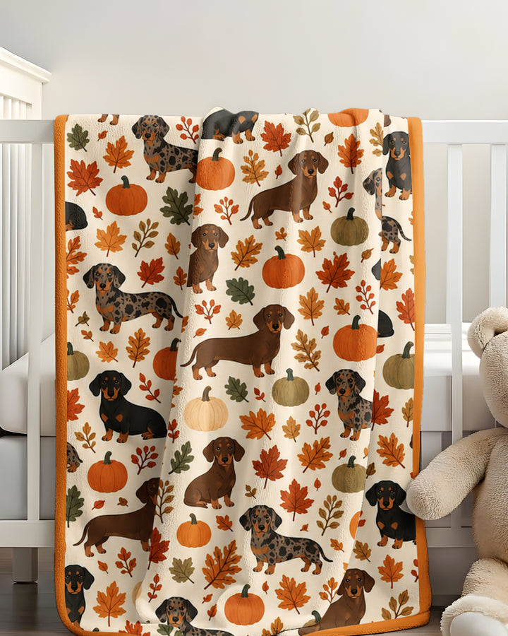 Short Legs Big Autumn Bamboo Blanket