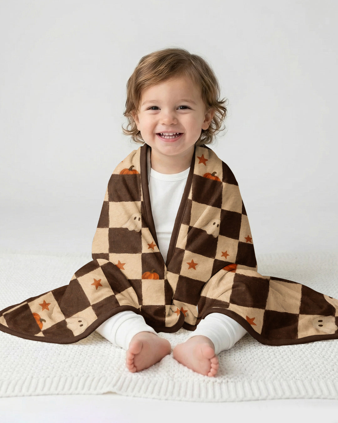 Spooky Hide And Seek Bamboo Blanket