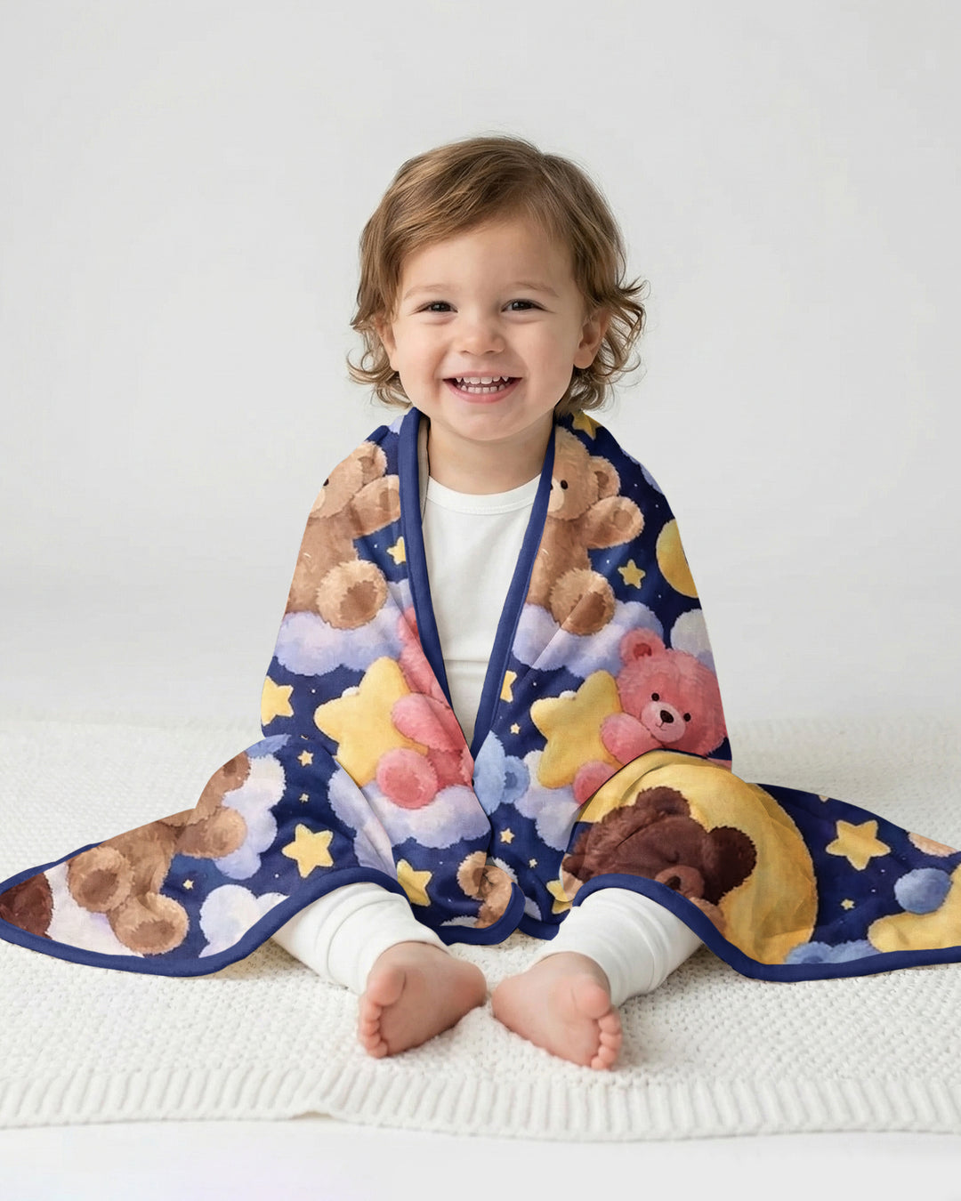 No Gravity Teddy Snooze Bamboo Blanket