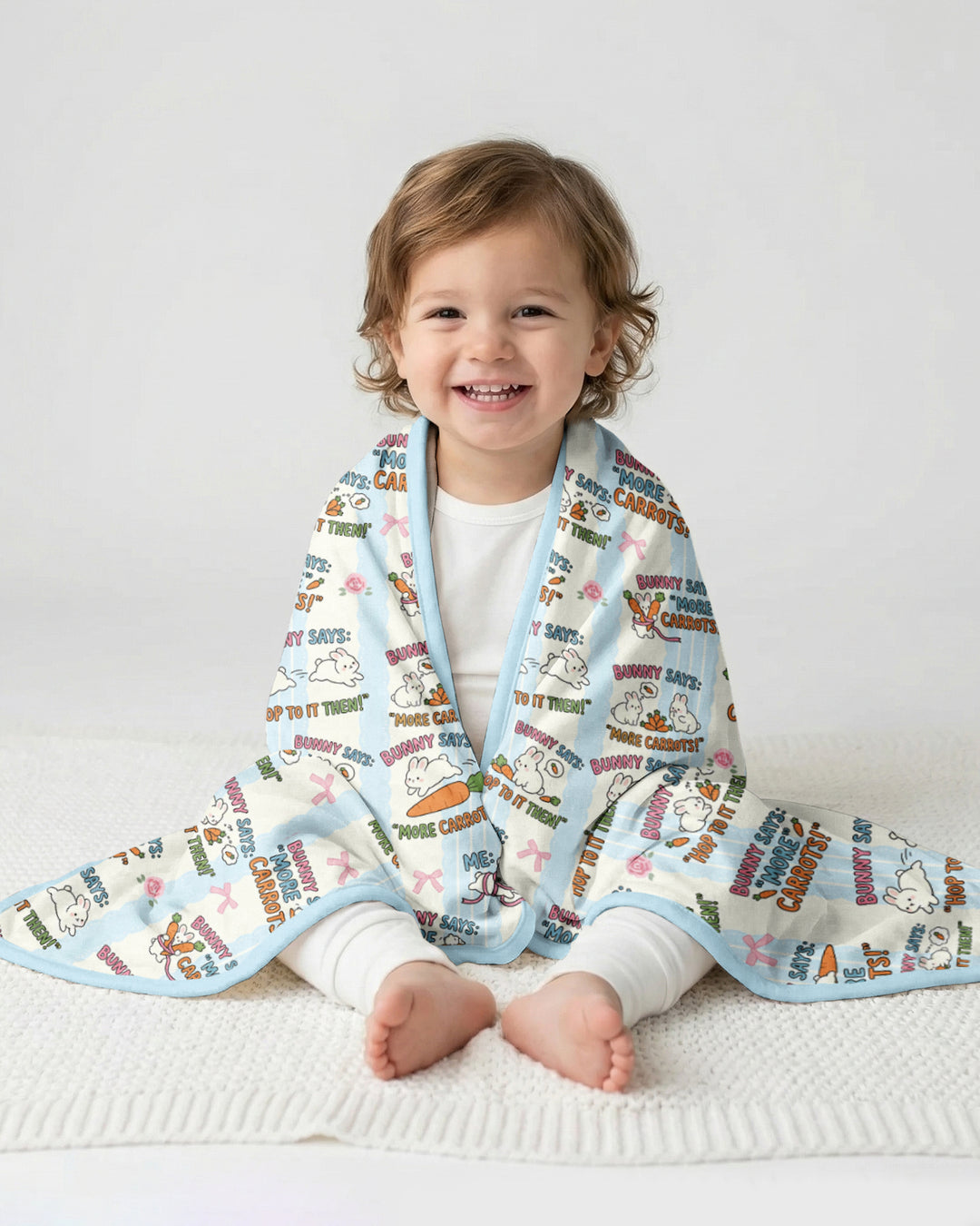 Hop To It Bamboo Blanket