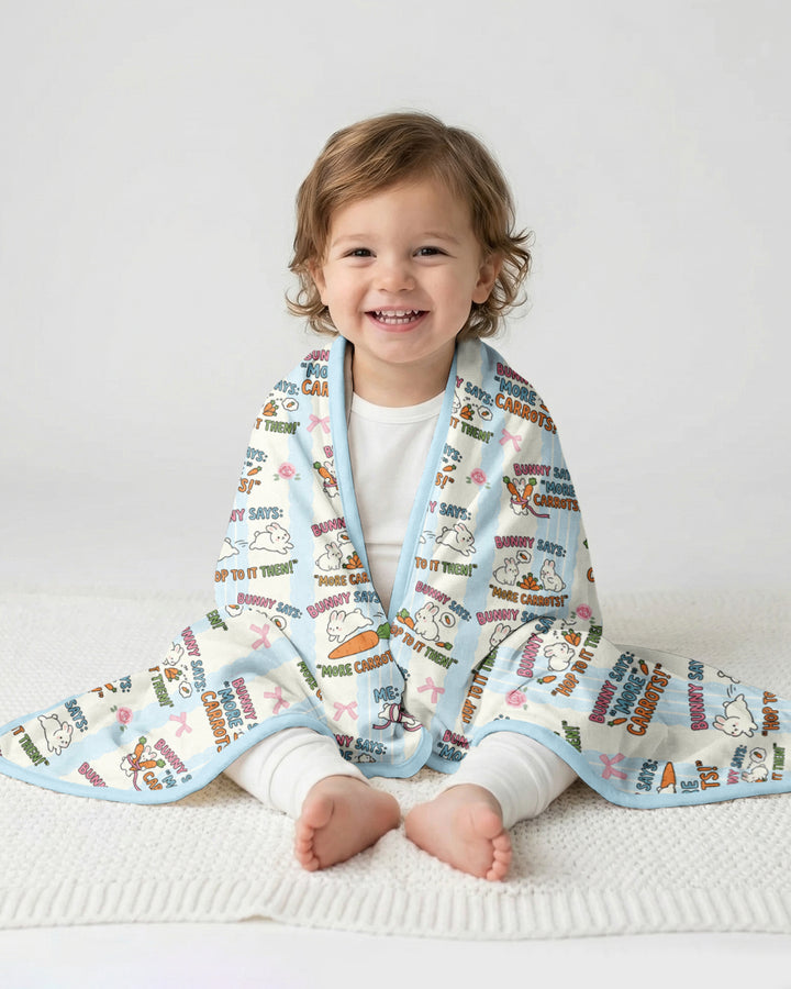 Hop To It Bamboo Blanket