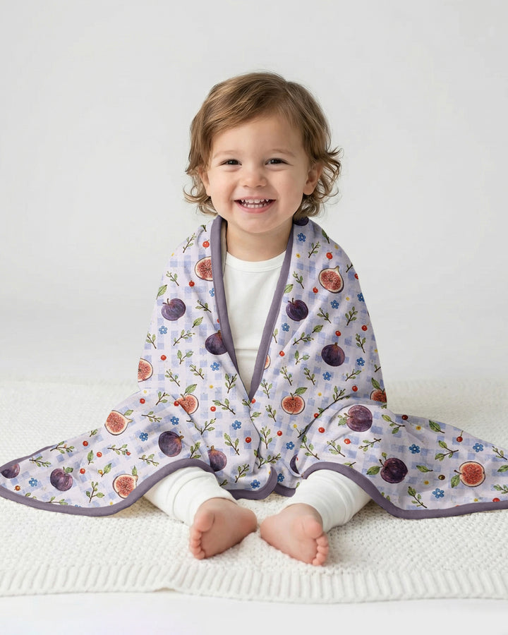 Cottage Sweet Fig Bamboo Blanket