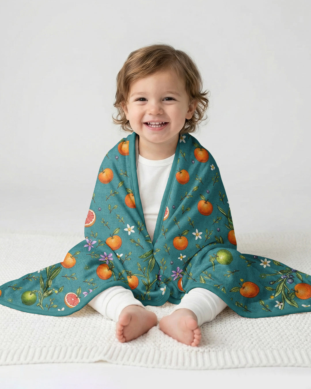 Fresh Citrus Breeze Bamboo Blanket