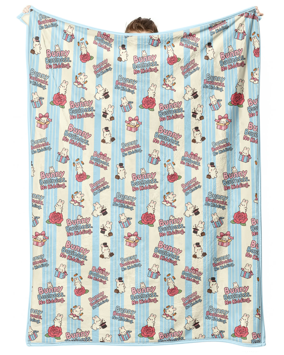 Boss Bunny Bamboo Blanket