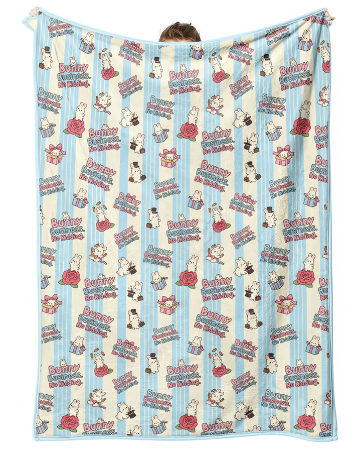 Boss Bunny Bamboo Blanket
