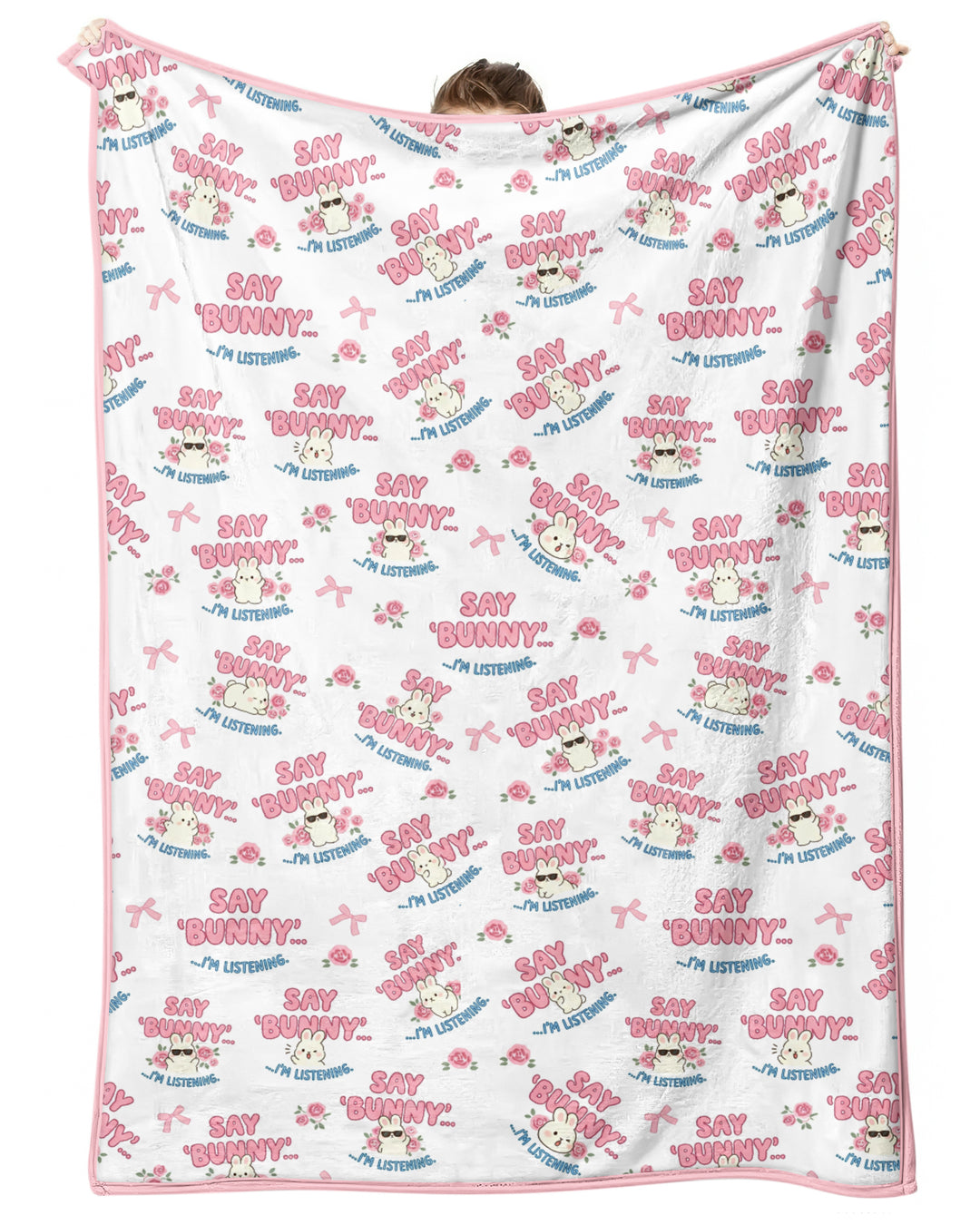 Bunny Radio Bamboo Blanket