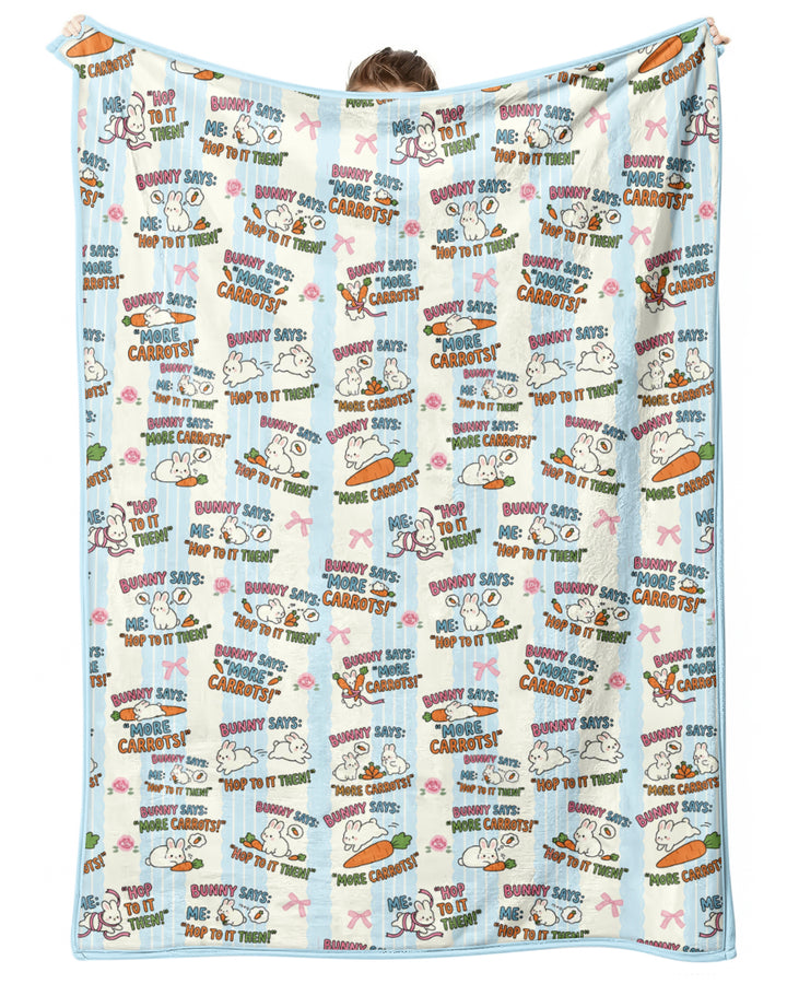 Hop To It Bamboo Blanket