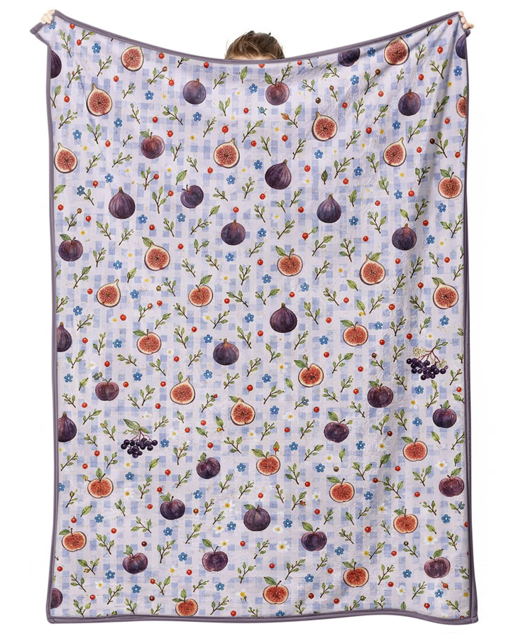 Cottage Sweet Fig Bamboo Blanket