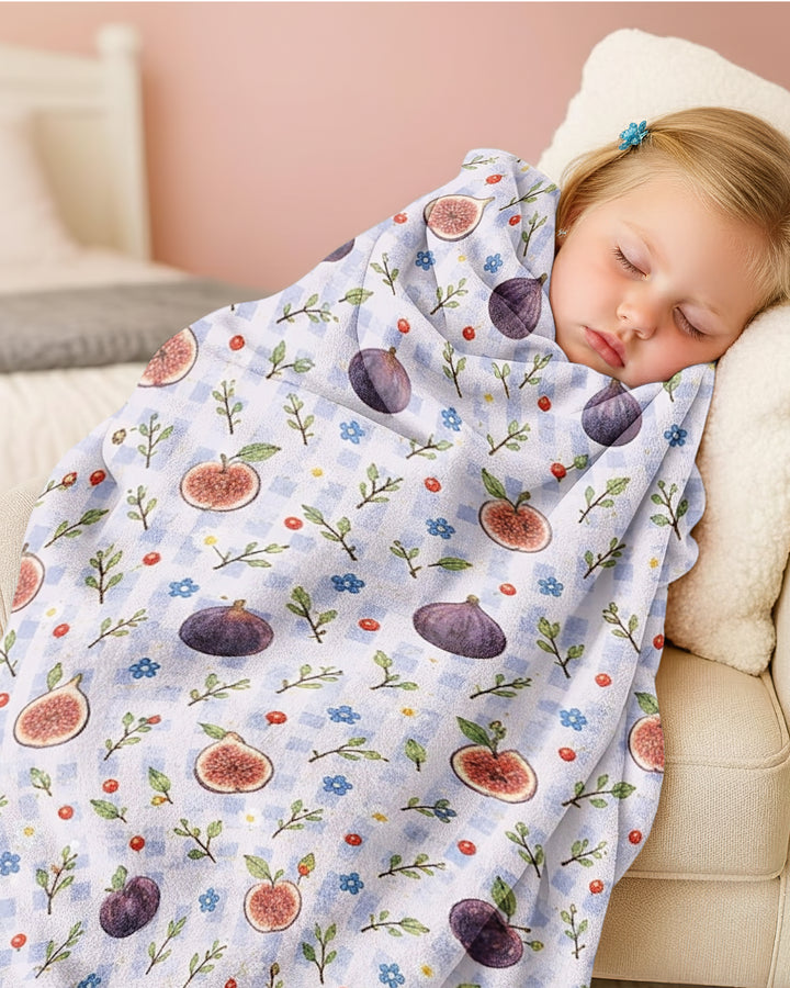 Cottage Sweet Fig Bamboo Blanket