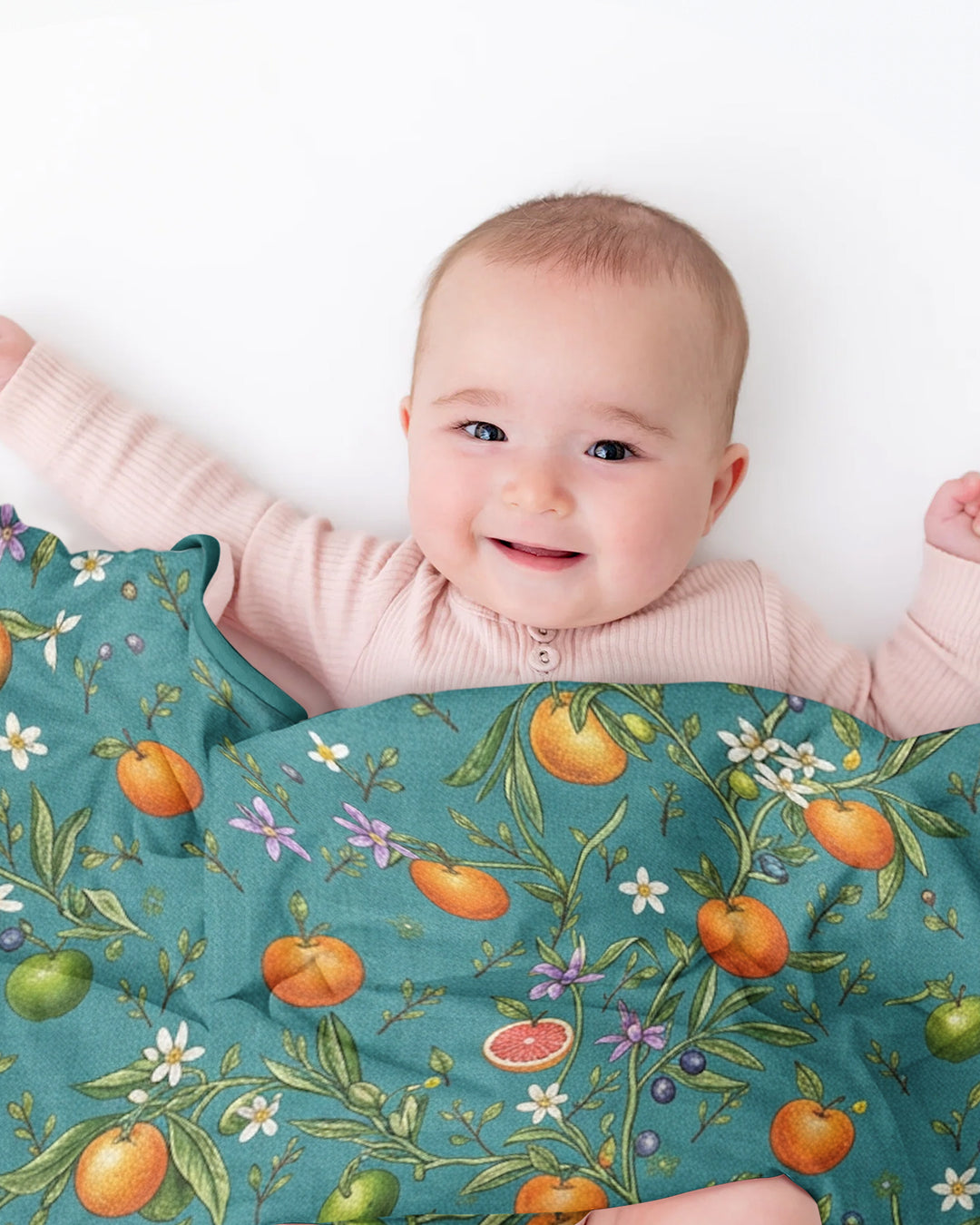 Fresh Citrus Breeze Bamboo Blanket