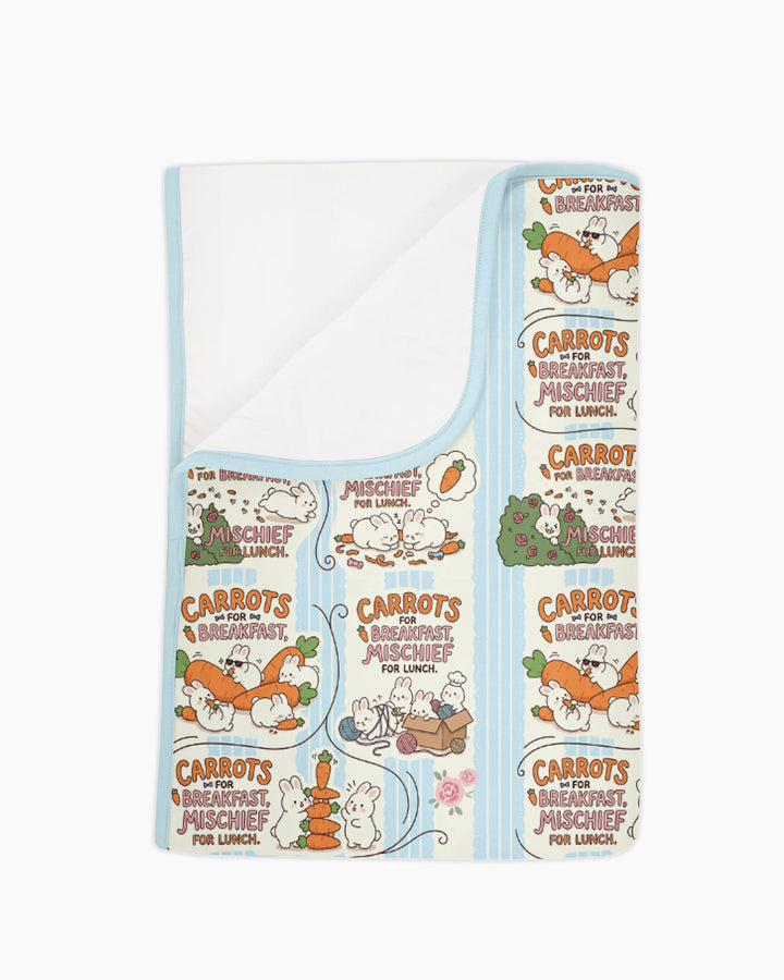 Little Troublemakers Bamboo Blanket