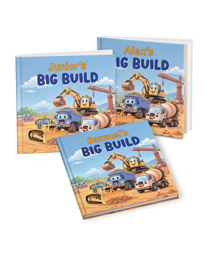 Oliver’s Big Build Custom Stories Book