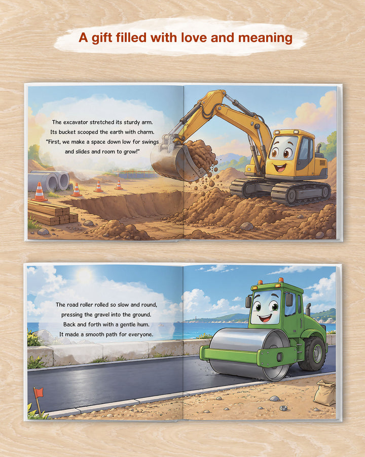 Oliver’s Big Build Custom Stories Book
