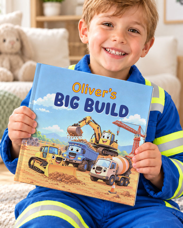 Oliver’s Big Build Custom Stories Book