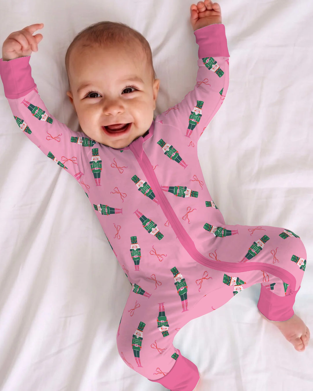 Pink Nutcracker Christmas Bamboo Convertible Zippy