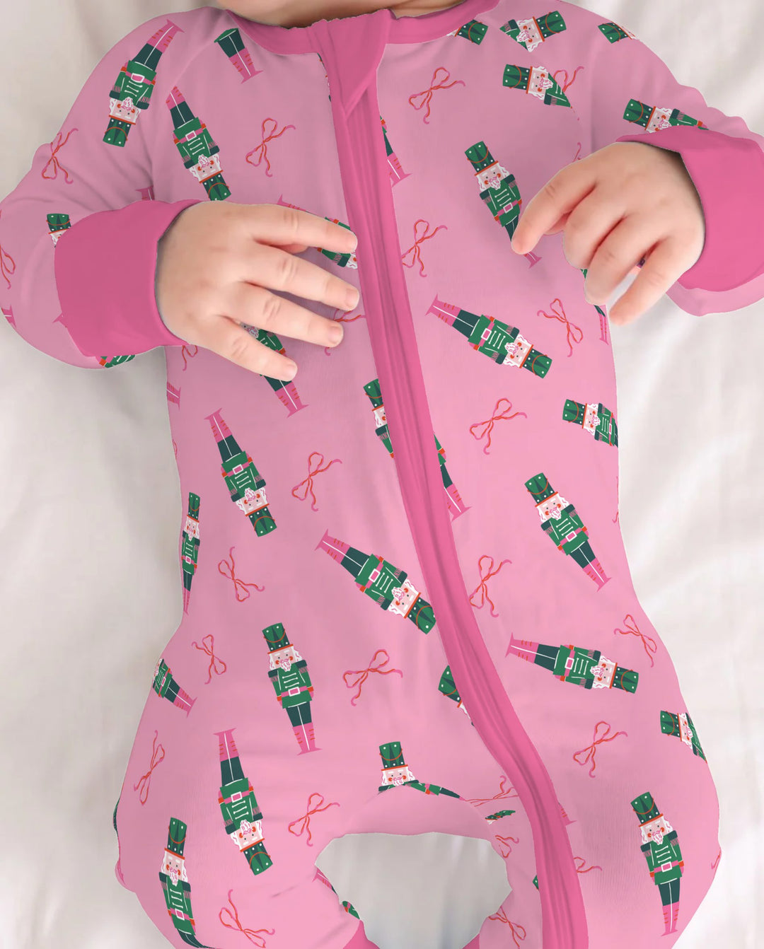 Pink Nutcracker Christmas Bamboo Convertible Zippy