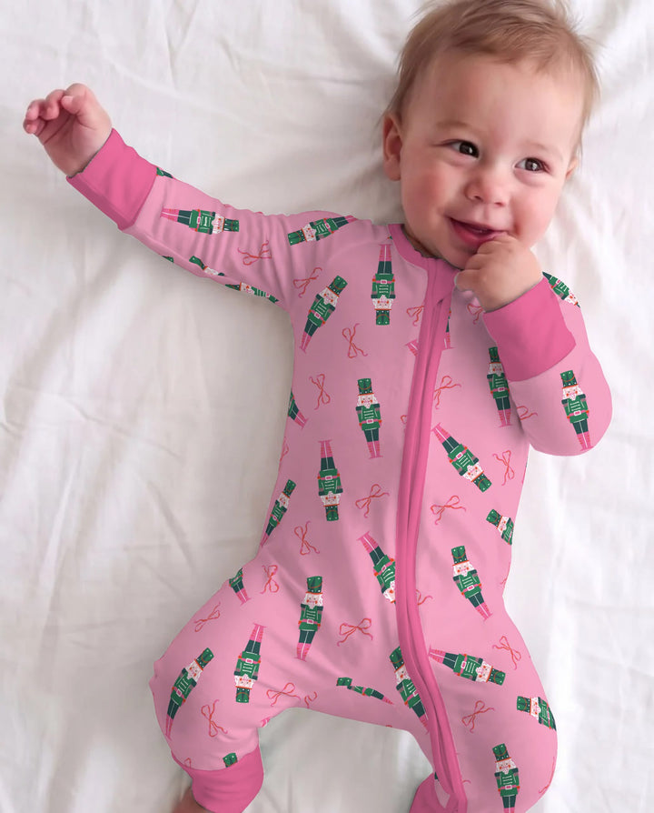 Pink Nutcracker Christmas Bamboo Convertible Zippy
