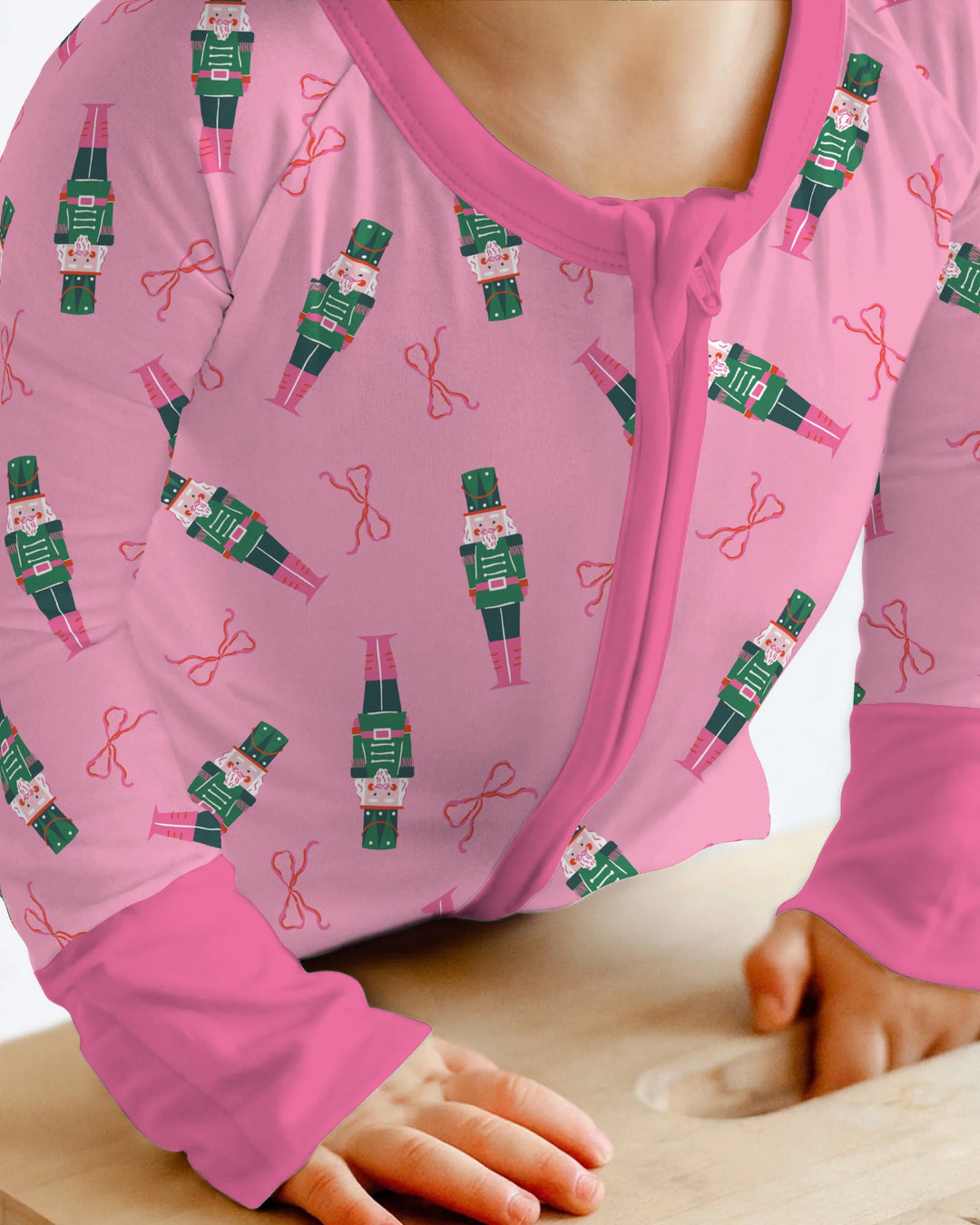 Pink Nutcracker Christmas Bamboo Convertible Zippy