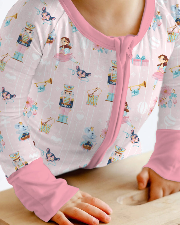 Sugar Plum Nutcracker Ballet Bamboo Convertible Zippy
