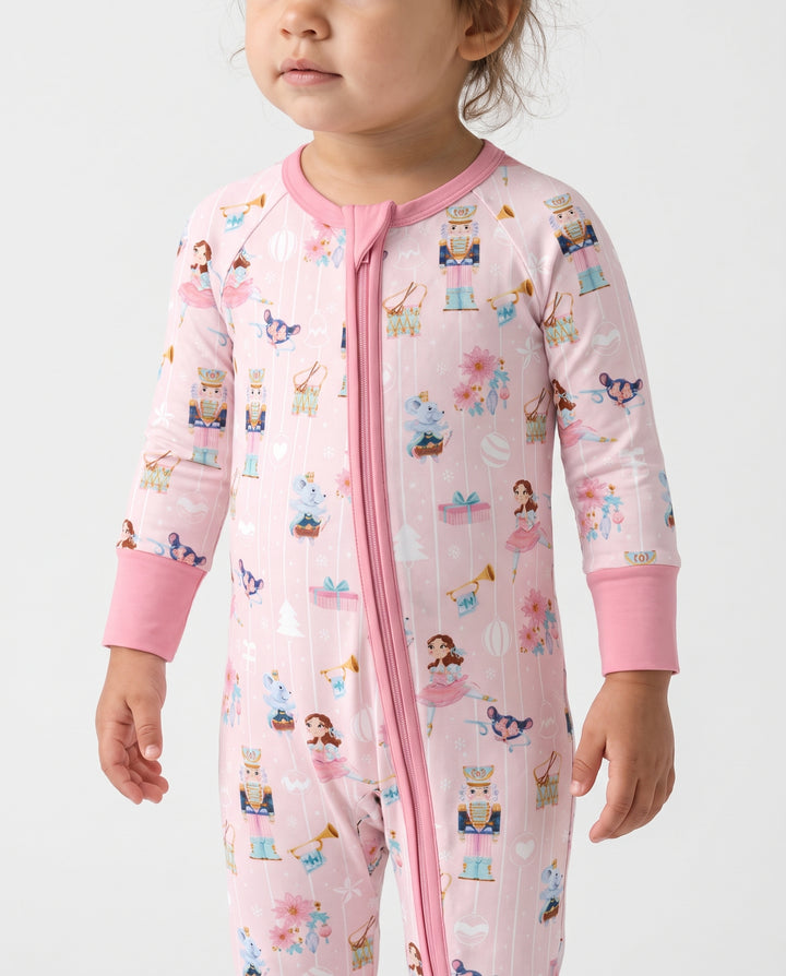 Sugar Plum Nutcracker Ballet Bamboo Convertible Zippy