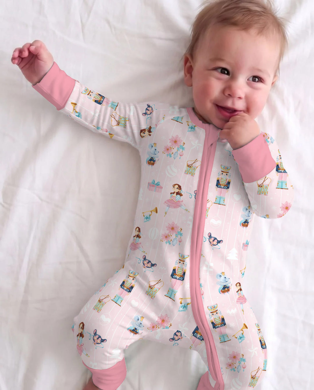 Sugar Plum Nutcracker Ballet Bamboo Convertible Zippy