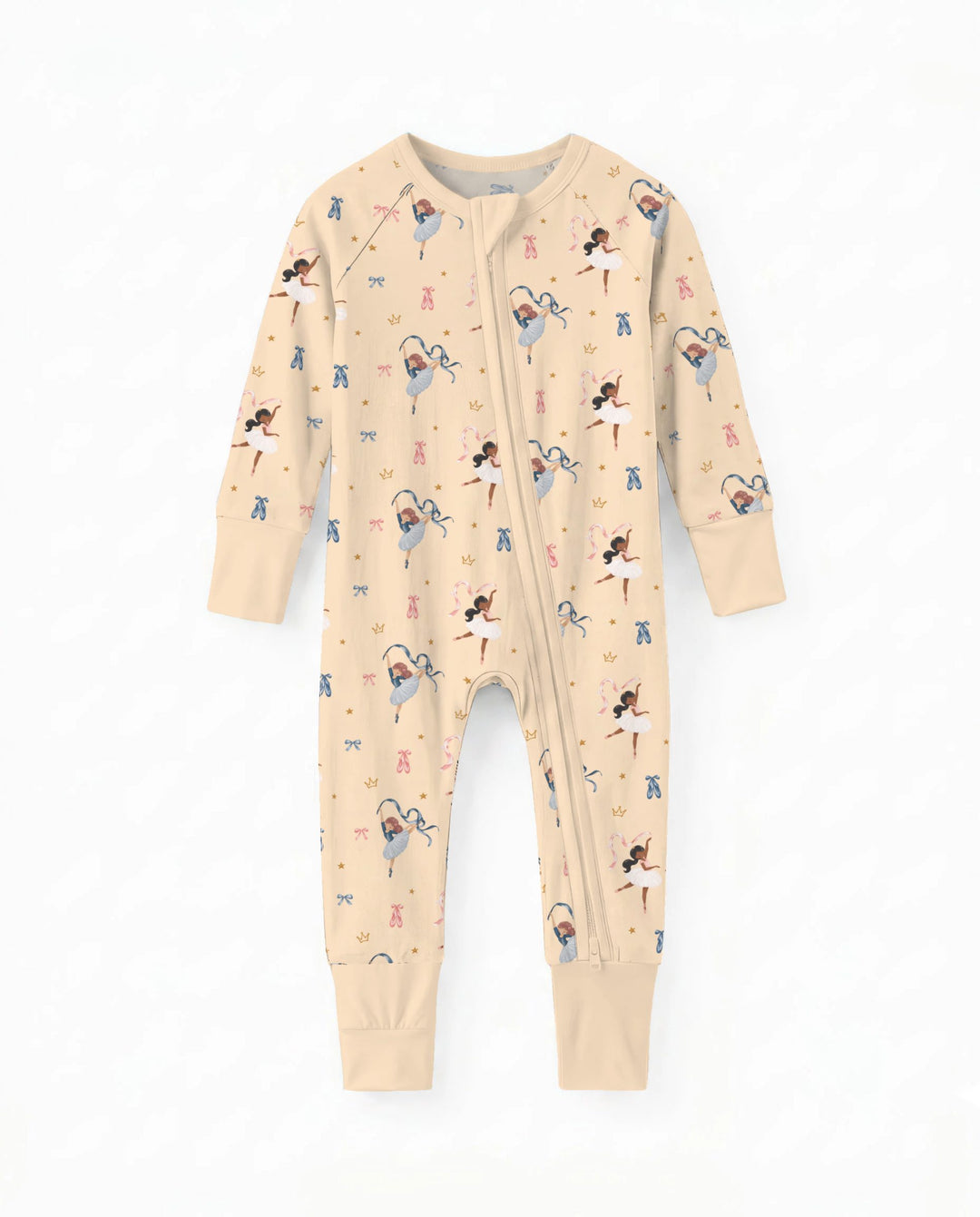 Sugar Plum Ballerina Christmas Bamboo Convertible Zippy