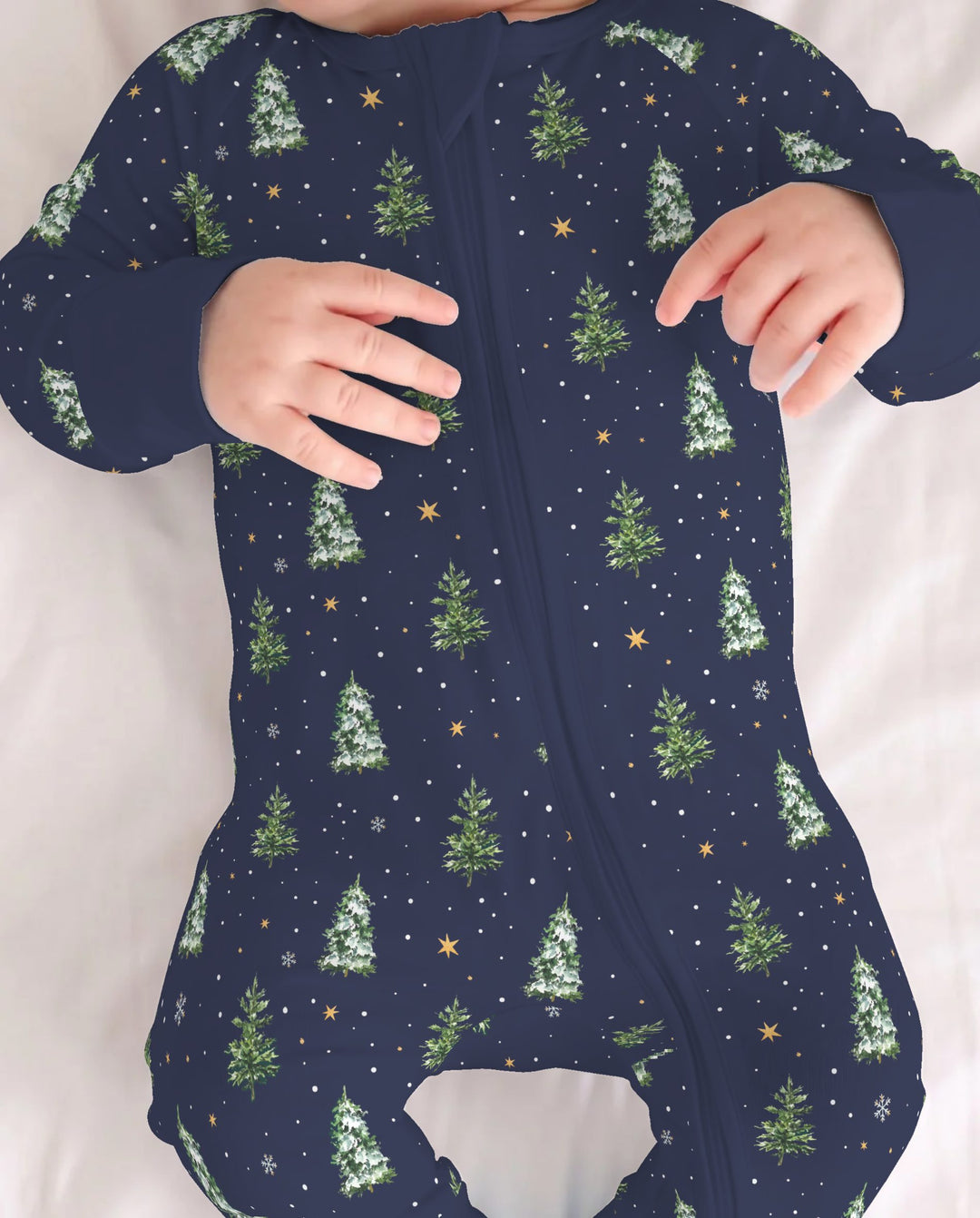 Midnight Evergreen Christmas Bamboo Convertible Zippy