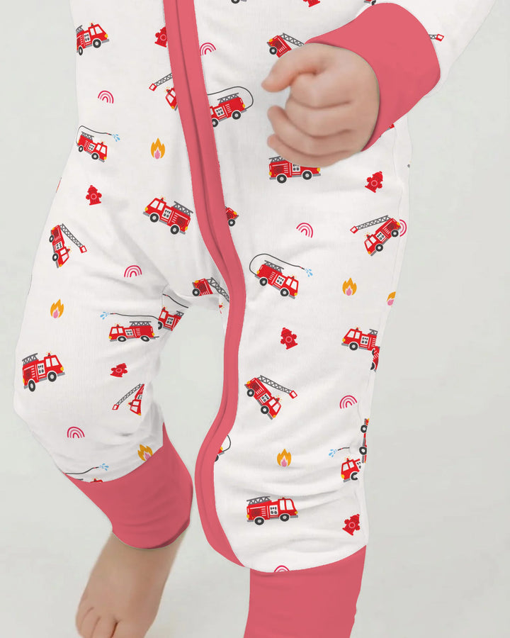 Firefighter Rescue Day Bamboo Convertible Zippy