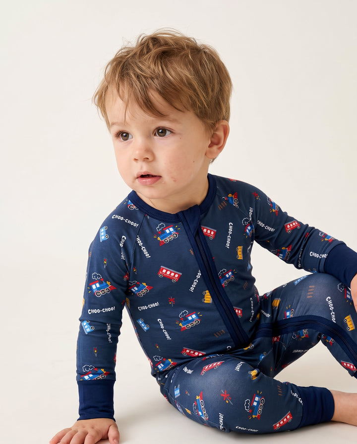 Choo Choo Railway Adventure Bamboo Convertible Zippy