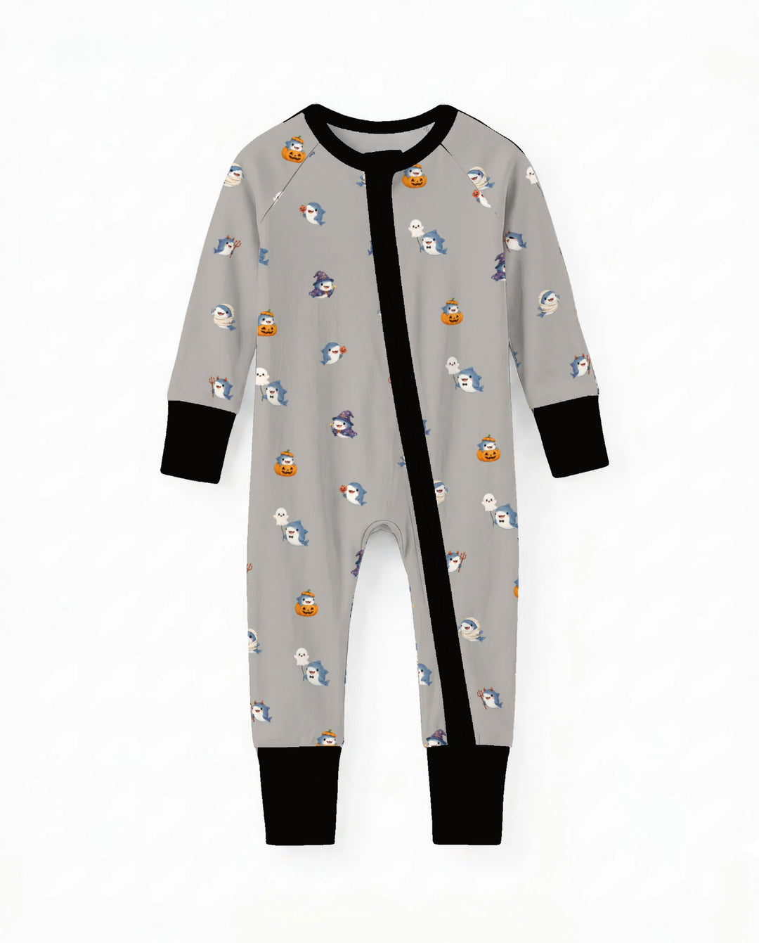 Halloween Shark Costume Bamboo Convertible Zippy