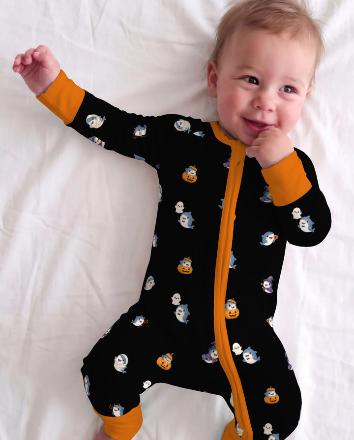 Spooky Shark Halloween Bamboo Convertible Zippy