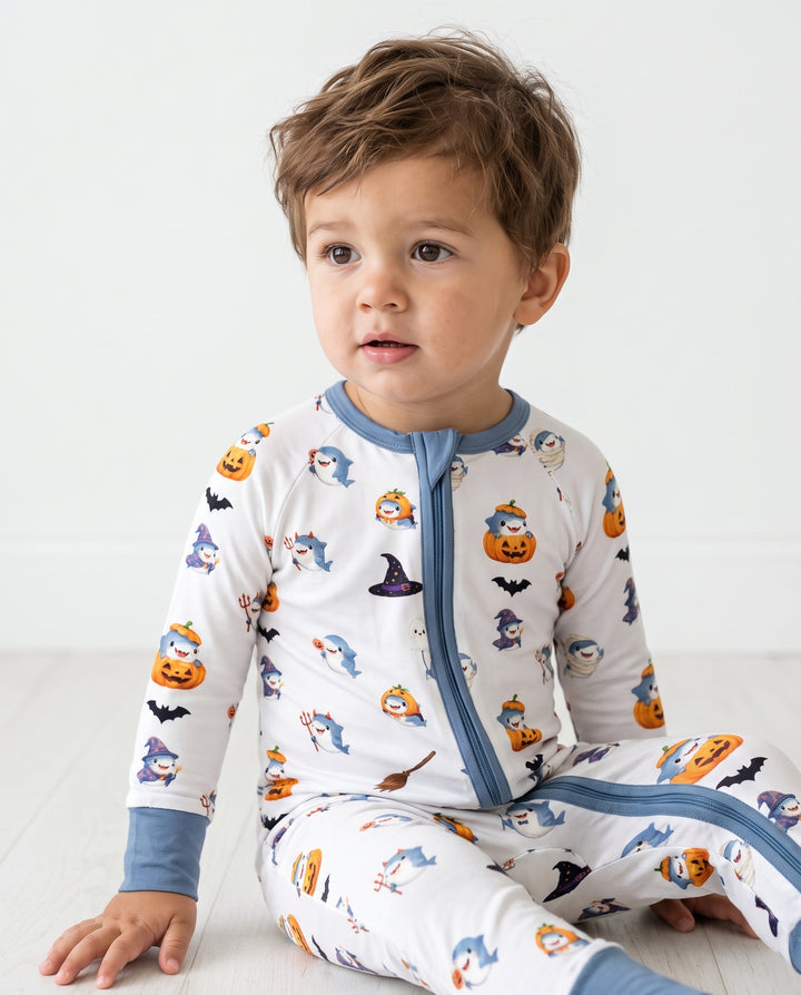 Cute Shark Halloween Party Bamboo Convertible Zippy