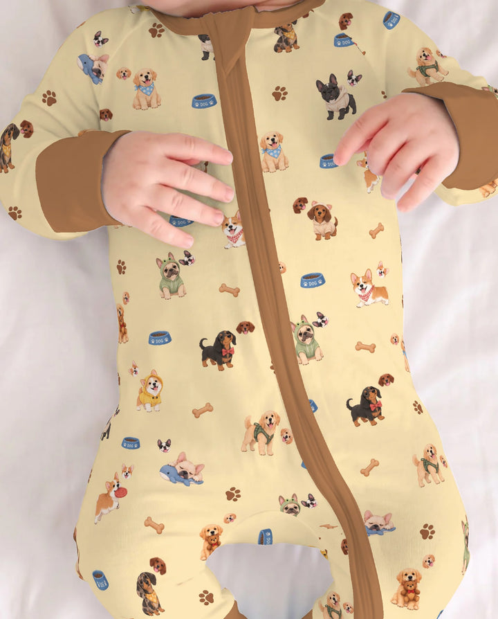 Cute Dog Lover Bamboo Convertible Zippy