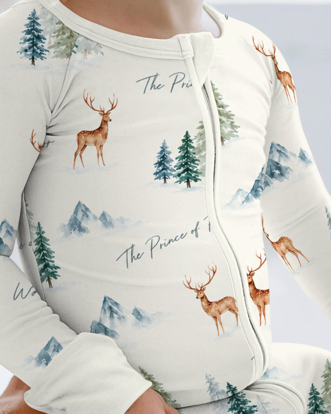 Prince of Peace Winter Woodland Bamboo Convertible Zippy