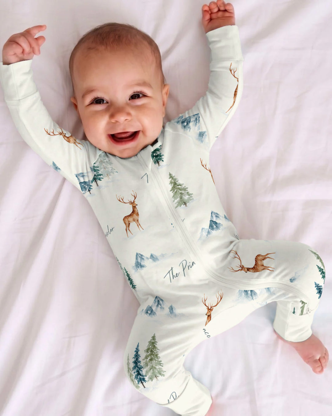 Prince of Peace Winter Woodland Bamboo Convertible Zippy