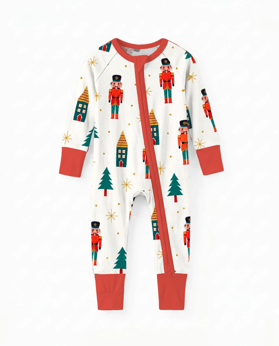 Classic Nutcracker Christmas Village Bamboo Convertible Zippy