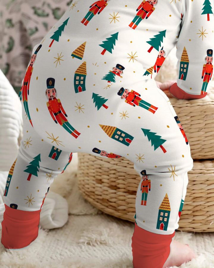Classic Nutcracker Christmas Village Bamboo Convertible Zippy