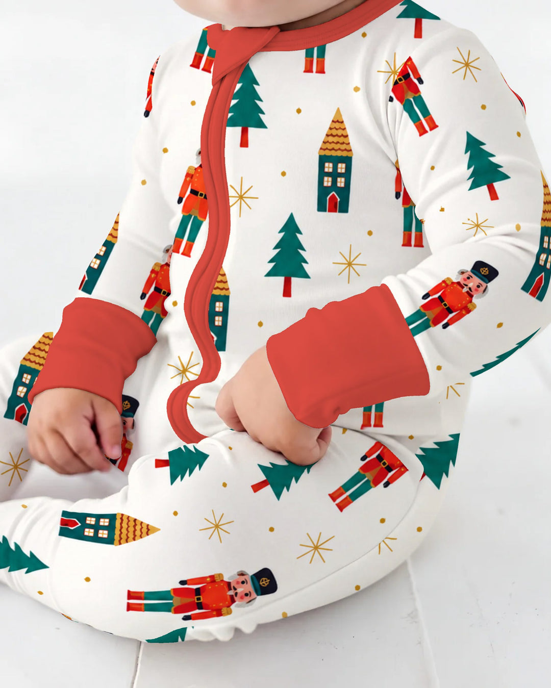 Classic Nutcracker Christmas Village Bamboo Convertible Zippy
