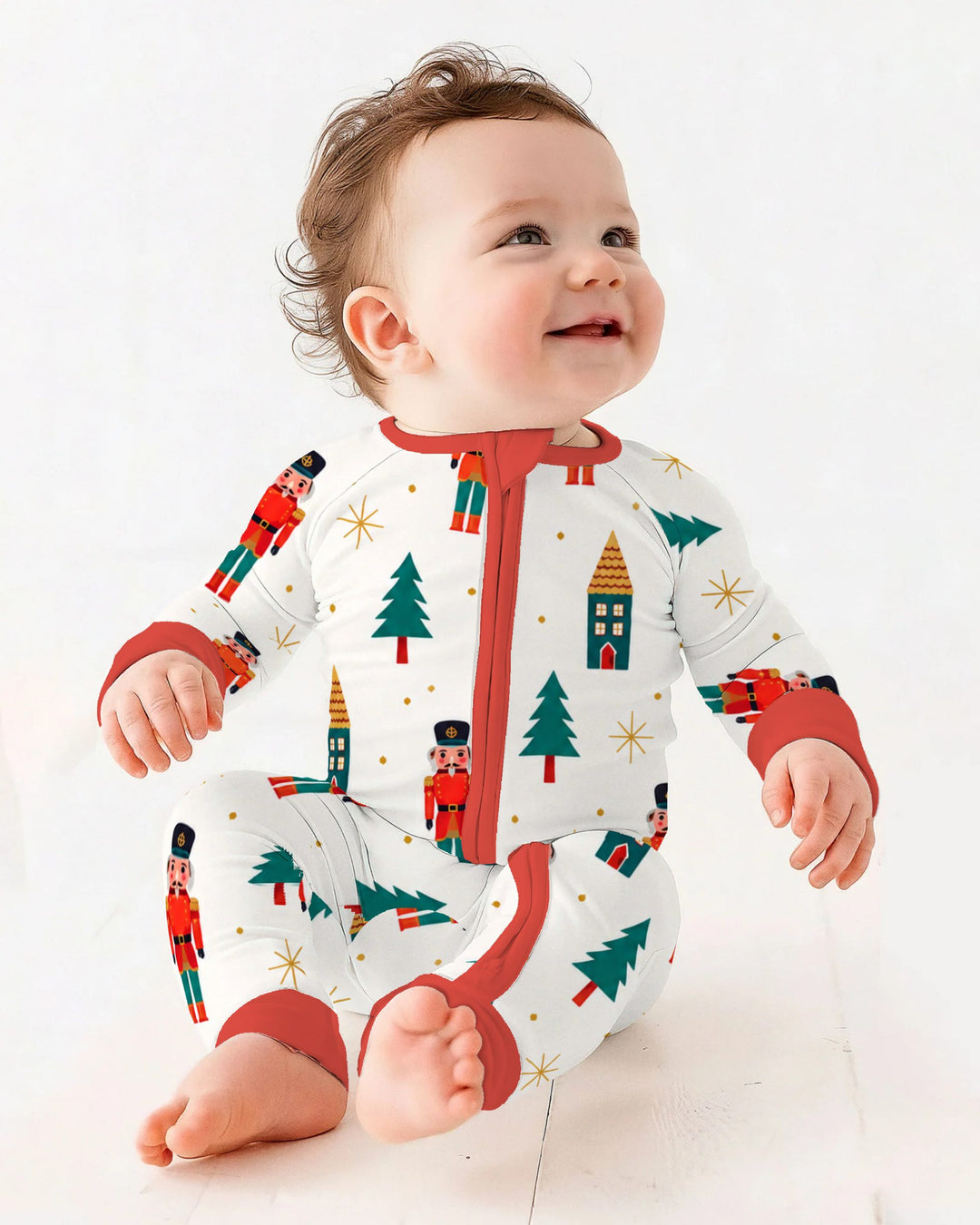 Classic Nutcracker Christmas Village Bamboo Convertible Zippy