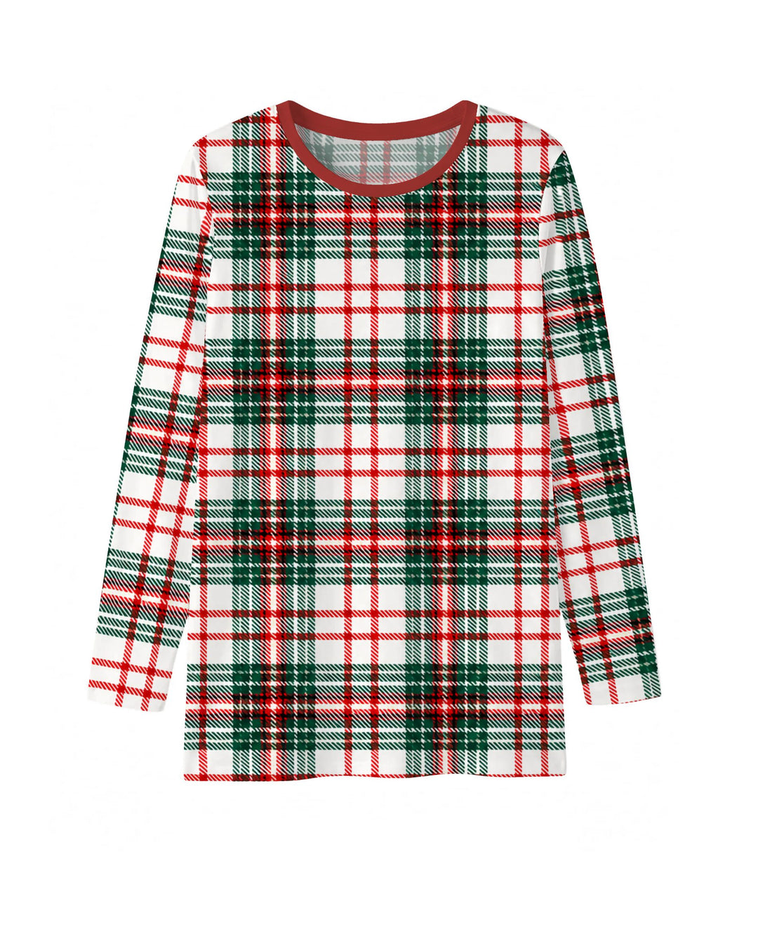 Classic Christmas Tartan Plaid Bamboo Men's Pajama Set