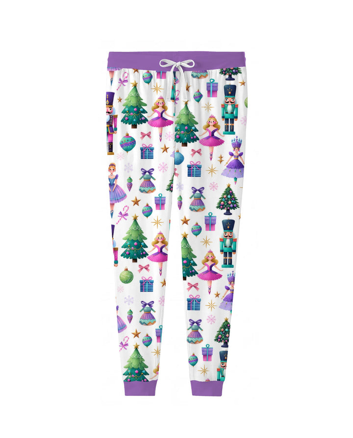 Sugar Plum Nutcracker Christmas Bamboo Women Pajama Set