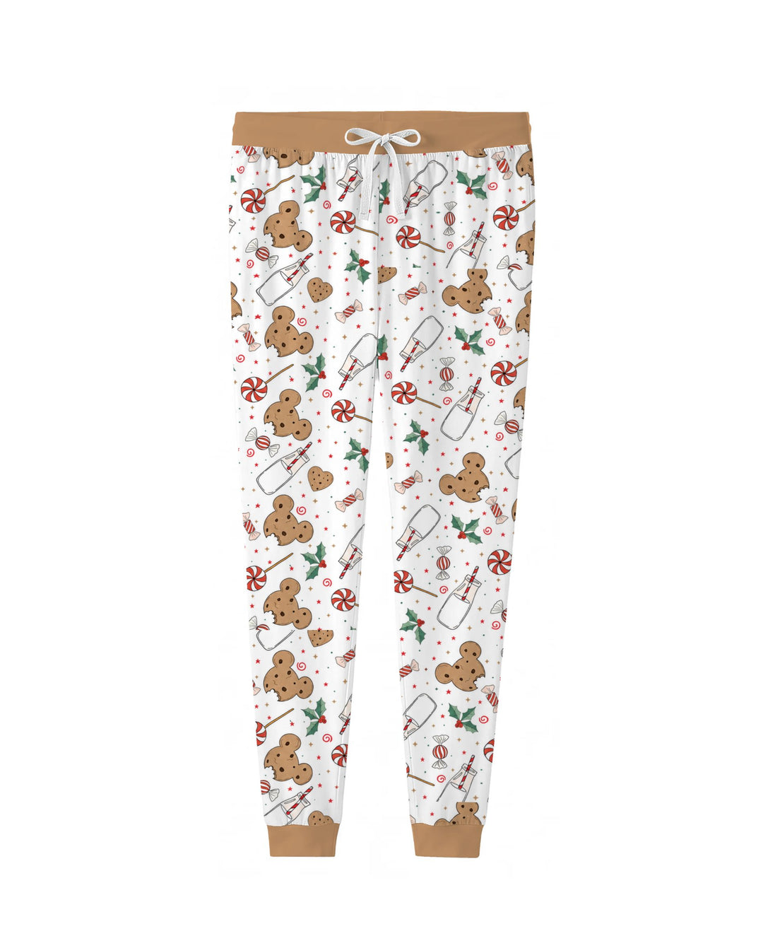 Mickey Gingerbread Christmas Treats Bamboo Women Pajama Set