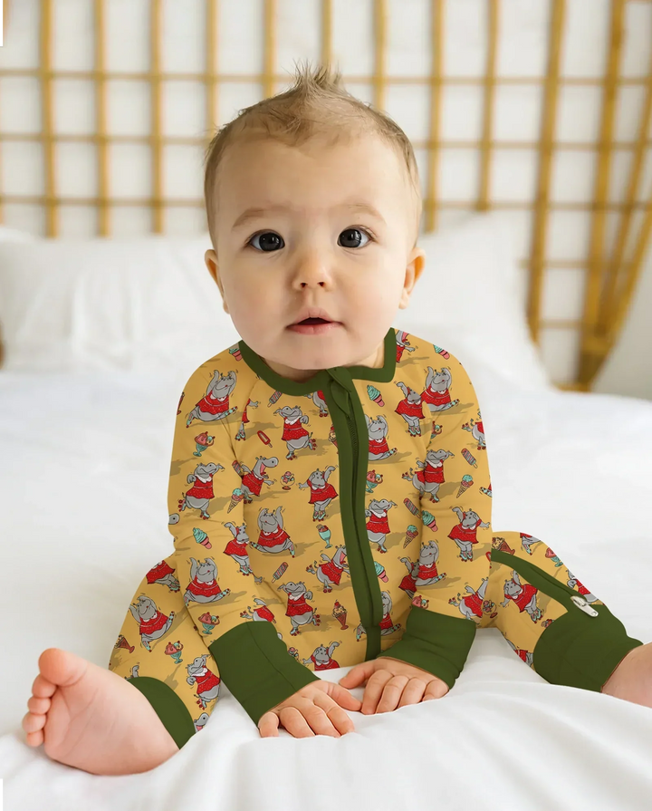 Dancing Hippo Treats Bamboo Convertible Zippy